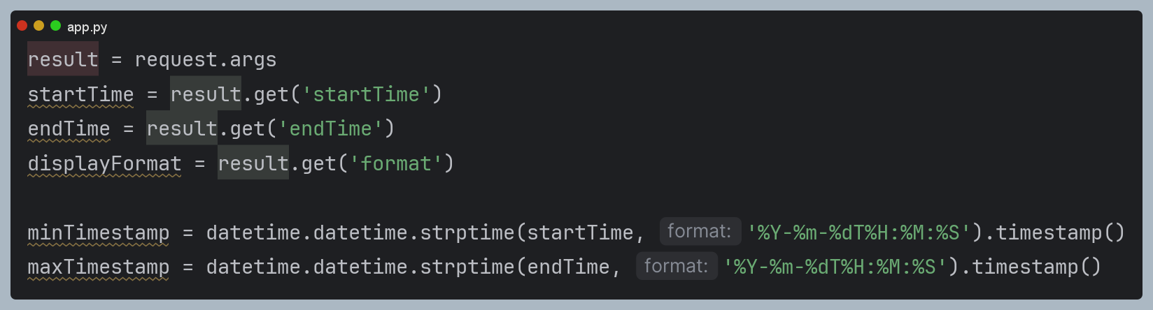 Récupération des arguments